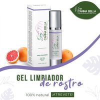 Limpiador facial Soy Canna Bella 100 ML (3.38 OZ) - Soy Cannabella