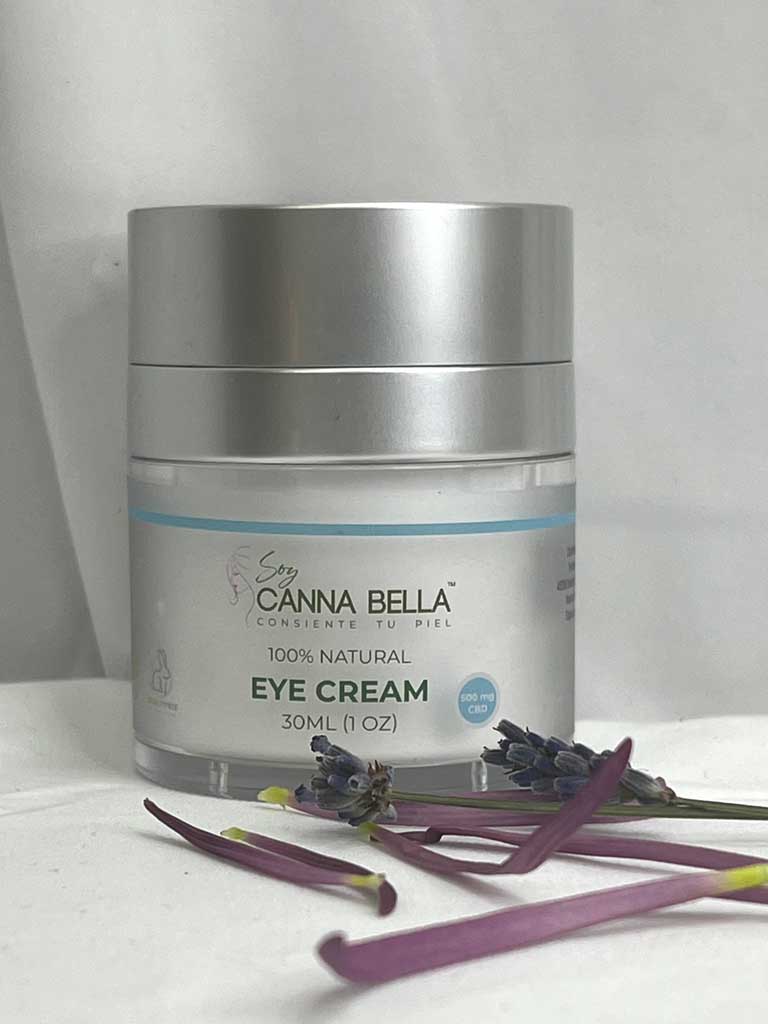 Crema de Contorno de Ojos Soy Canna Bella 30 ML (1 OZ) 100% Natural - Soy Cannabella