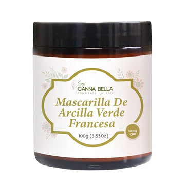 Mascarilla de Arcilla Verde Francesa Soy Cannabella - Soy Cannabella
